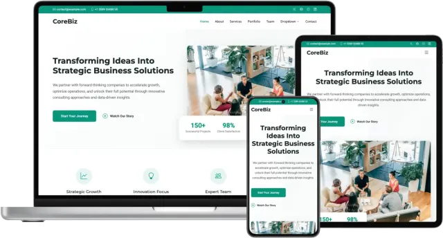 website theme design