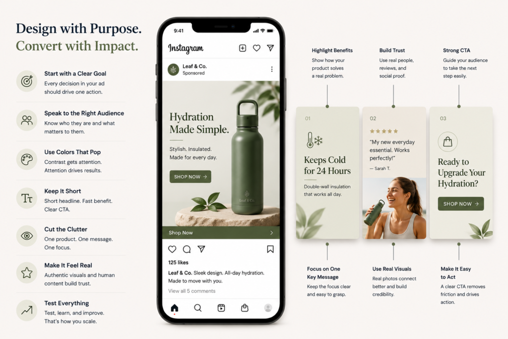 design ad with purpose